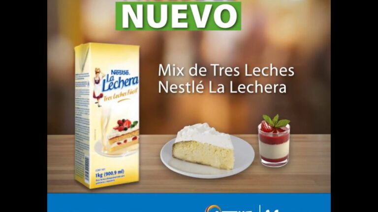 Receta Pastel Tres Leches La Lechera Nestle Actualizado Agosto 2024