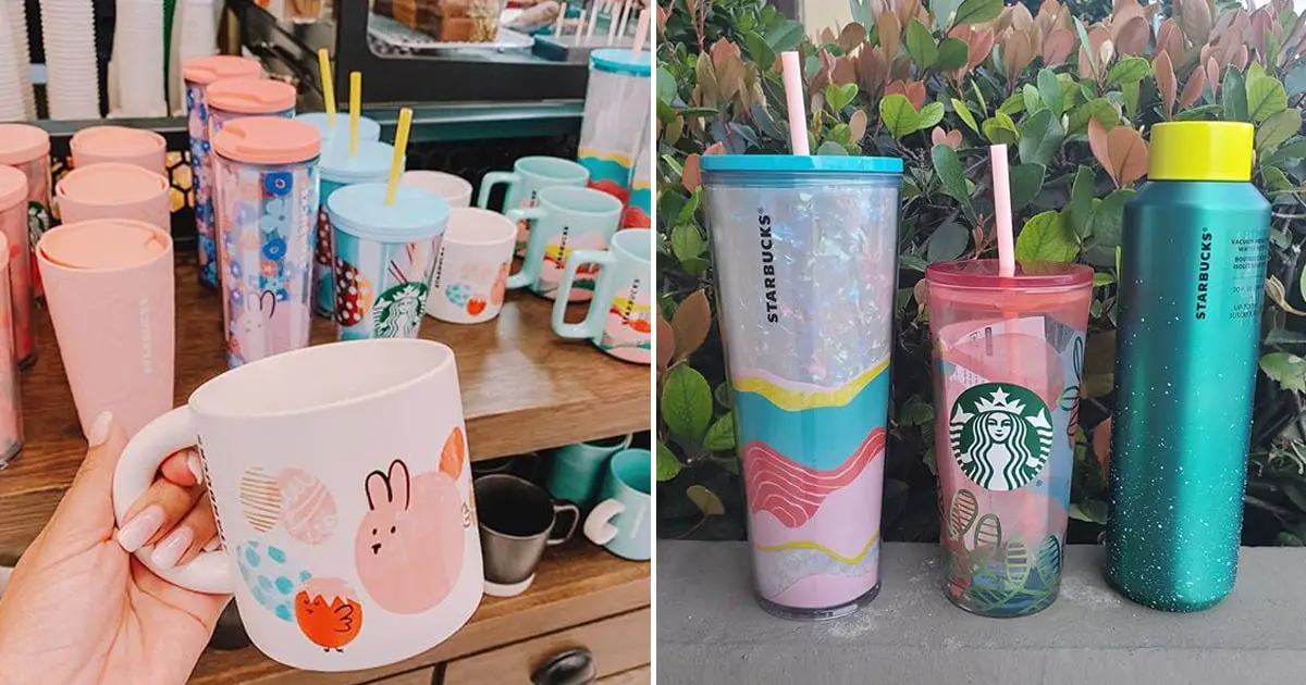 Starbucks acaba de lanzar nuevas tazas reutilizables para la primavera