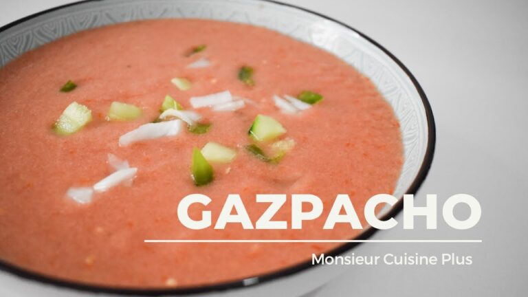 Receta Gazpacho Monsieur Cuisine | Actualizado Junio 2024