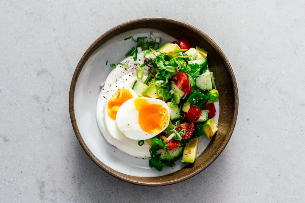 Jammy Eggs and Yogurt Breakfast Bowl Recipe