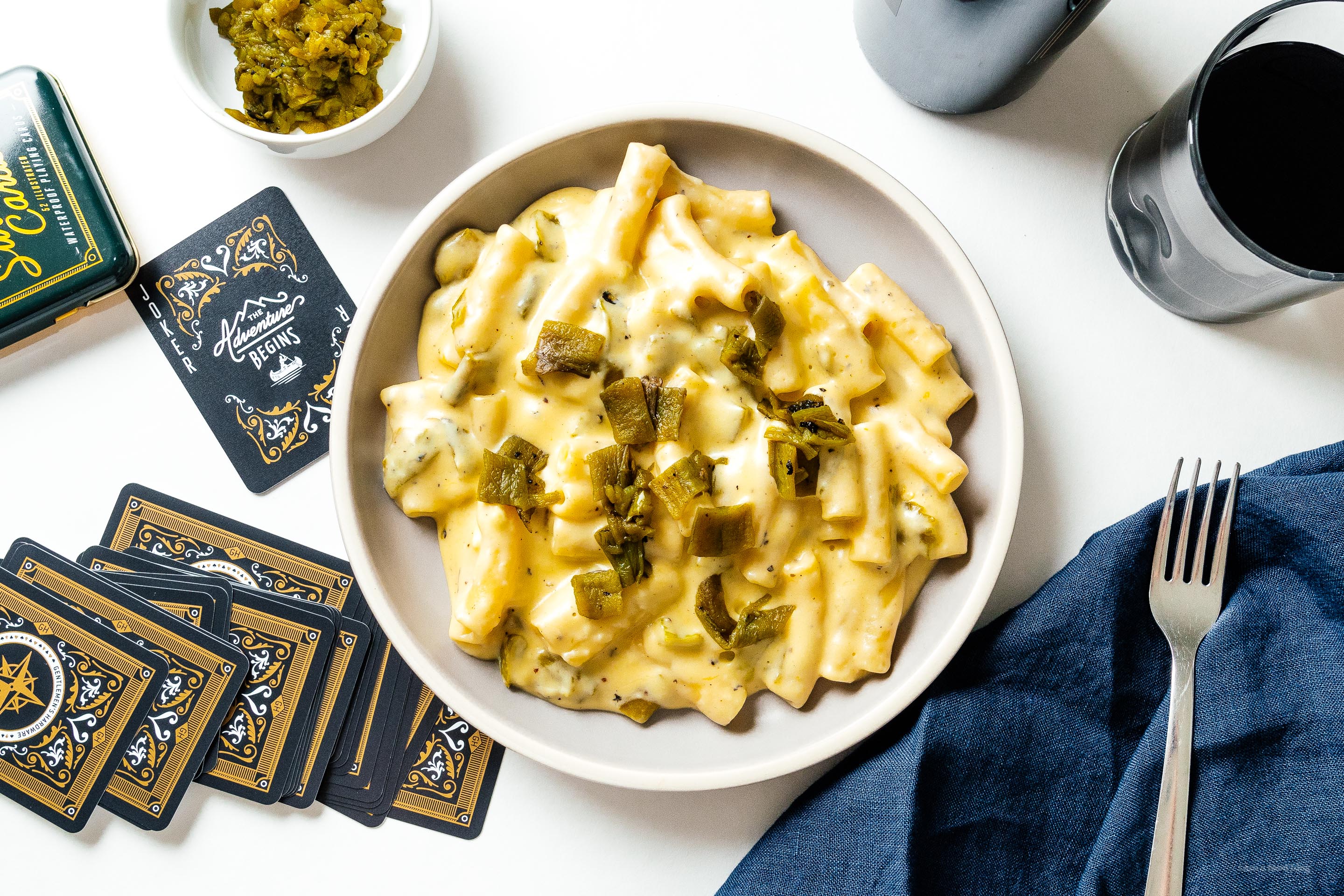 Hatch Spicy and Creamy Macaroni and Cheese with Green Chili | www.http: //elcomensal.es/