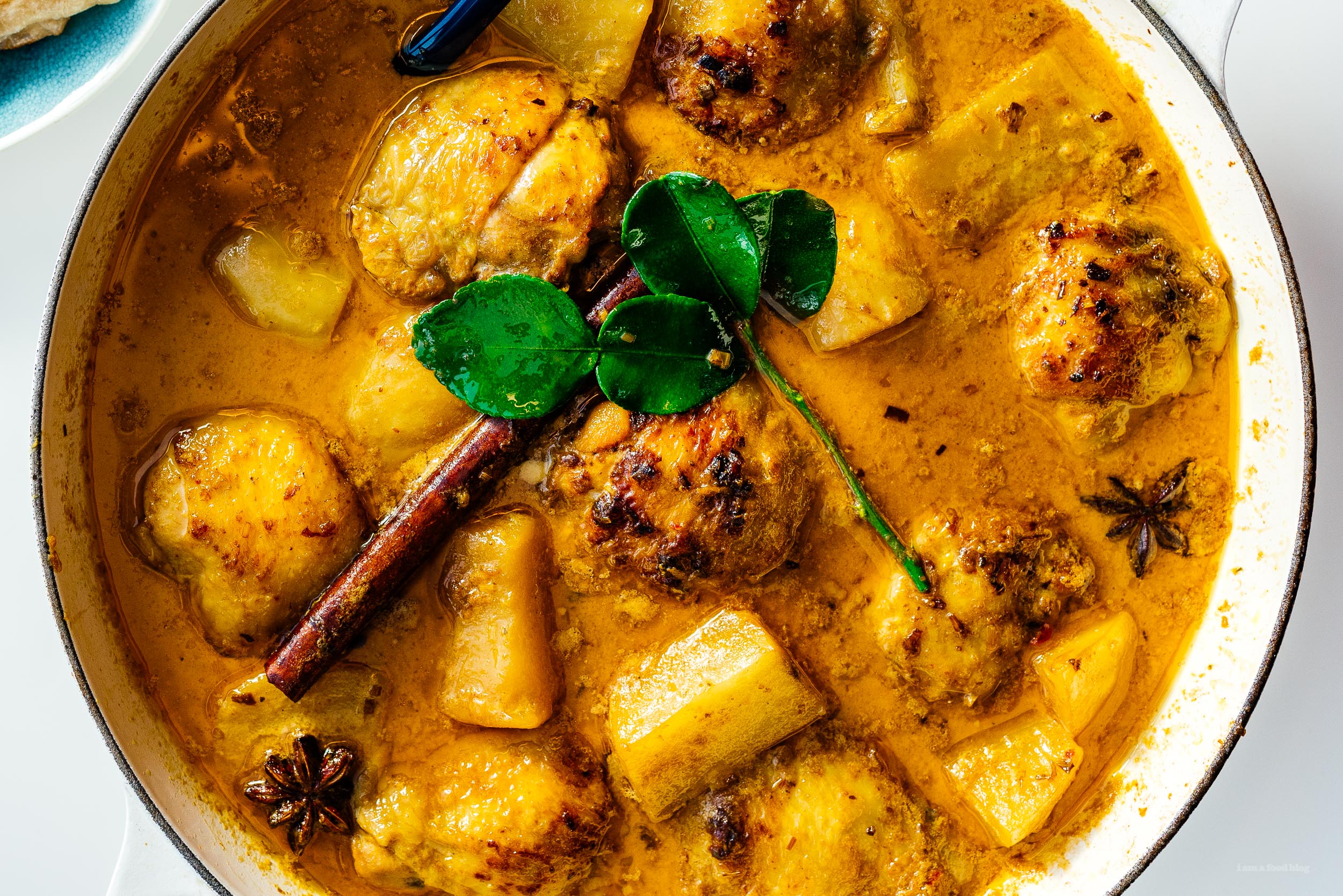 Curry de coco y pollo de Malasia | www.http://elcomensal.es/