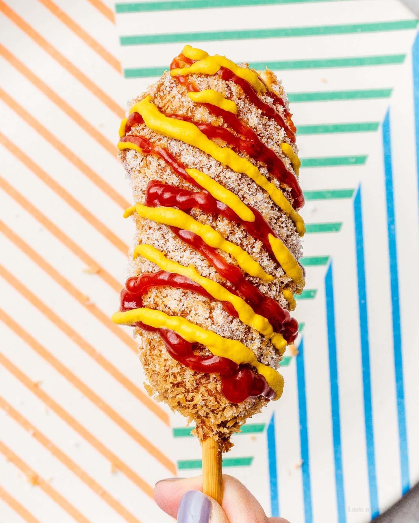 Korean Corn Dogs | www.iamafoodblog.com