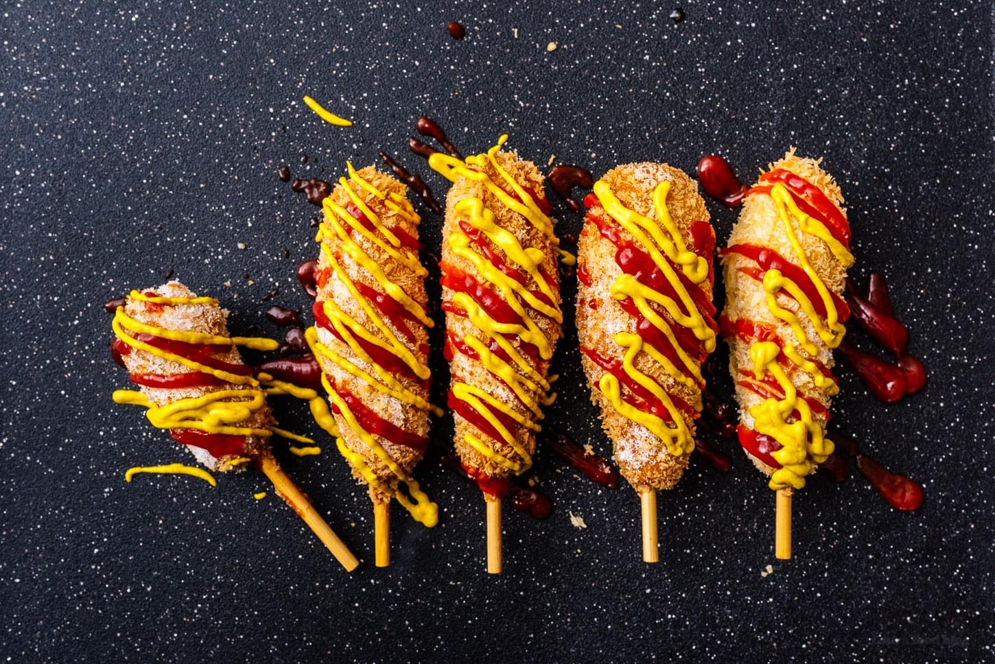 Korean Corn Dogs | www.iamafoodblog.com