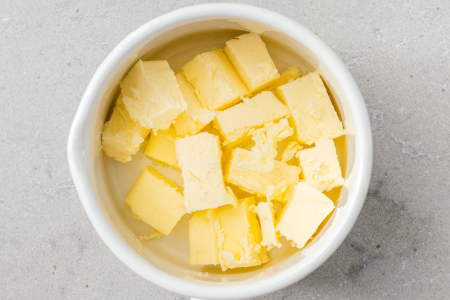 mantequilla en cubos |  www.iamafoodblog.com