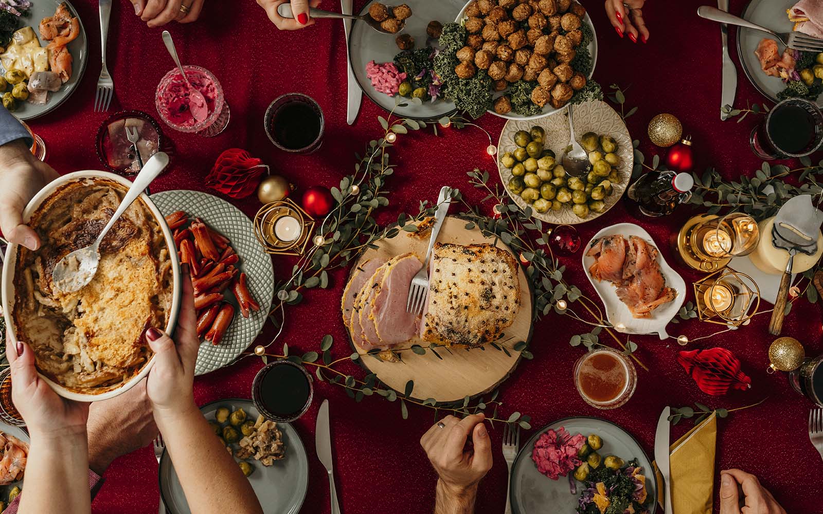 Billiga julrätter-komplett-meny-för-semestern-italiensk mat