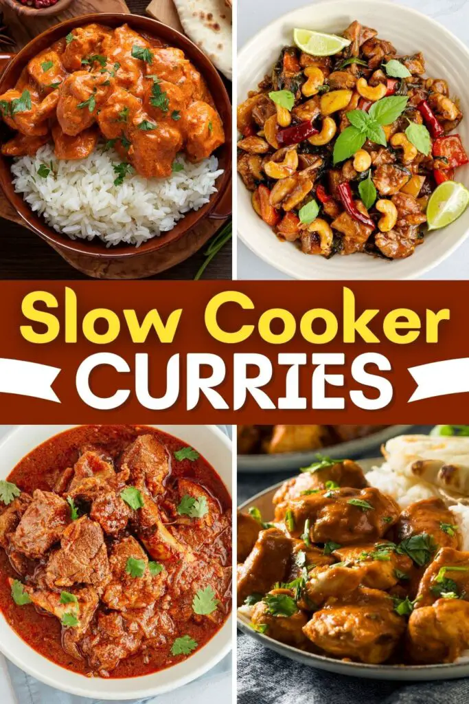 Curry de olla de cocción lenta