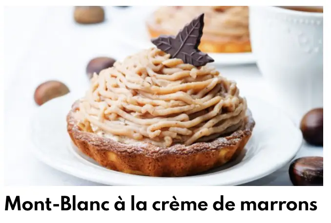Mont-Blanc-მდე ყავისფერი კრემი