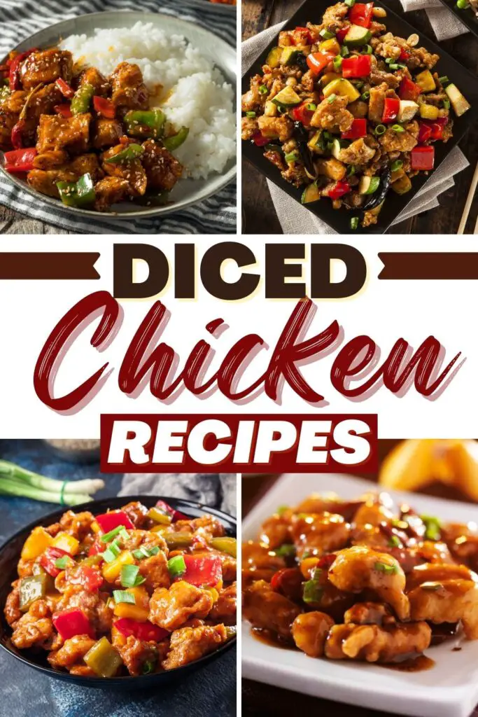 Recetas de pollo en cubitos