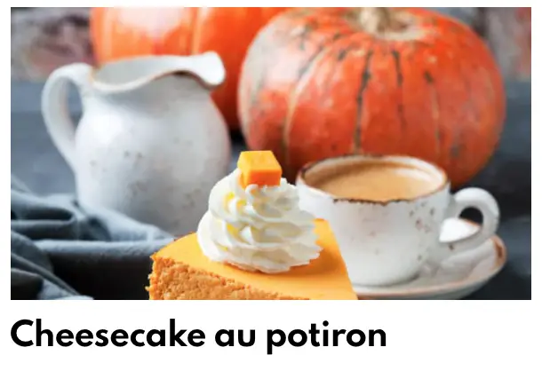 Cheesecake Potirón