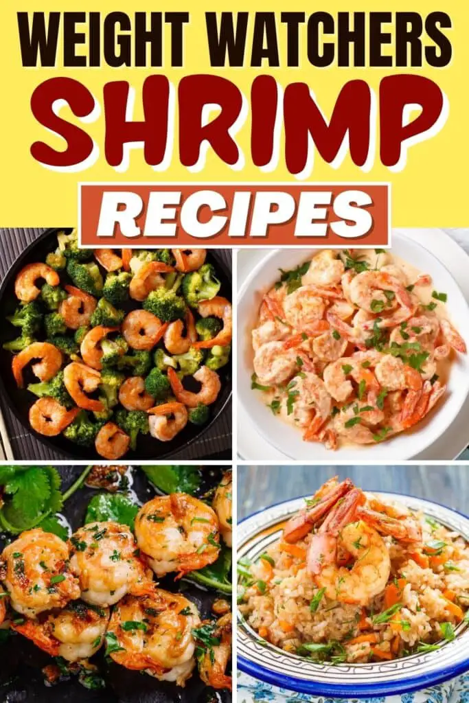 Recetas de camarones de Weight Watchers