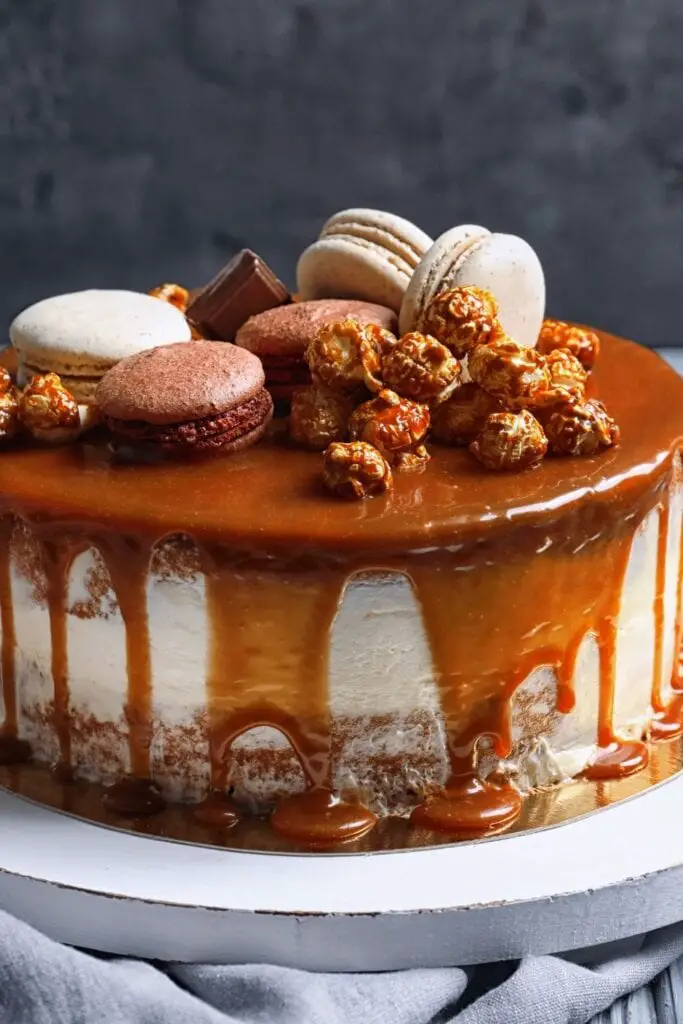 20 Popcorn Desserts That Will Blow Your Mind Including Caramel Popcorn Cake Macaroons
