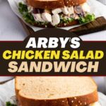 Sándwich de ensalada de pollo de Arby