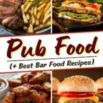 Comida de pub y mejores recetas de comida de bar
