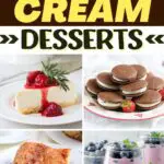 Postres De Crema Agria