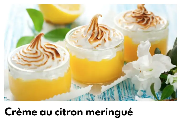 Citron cream meringue