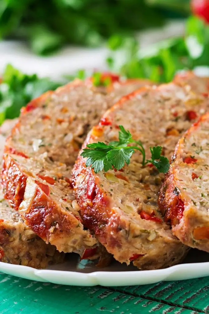 17 Delicious Tennessee Meals With Homemade Meatloaf on a Plate