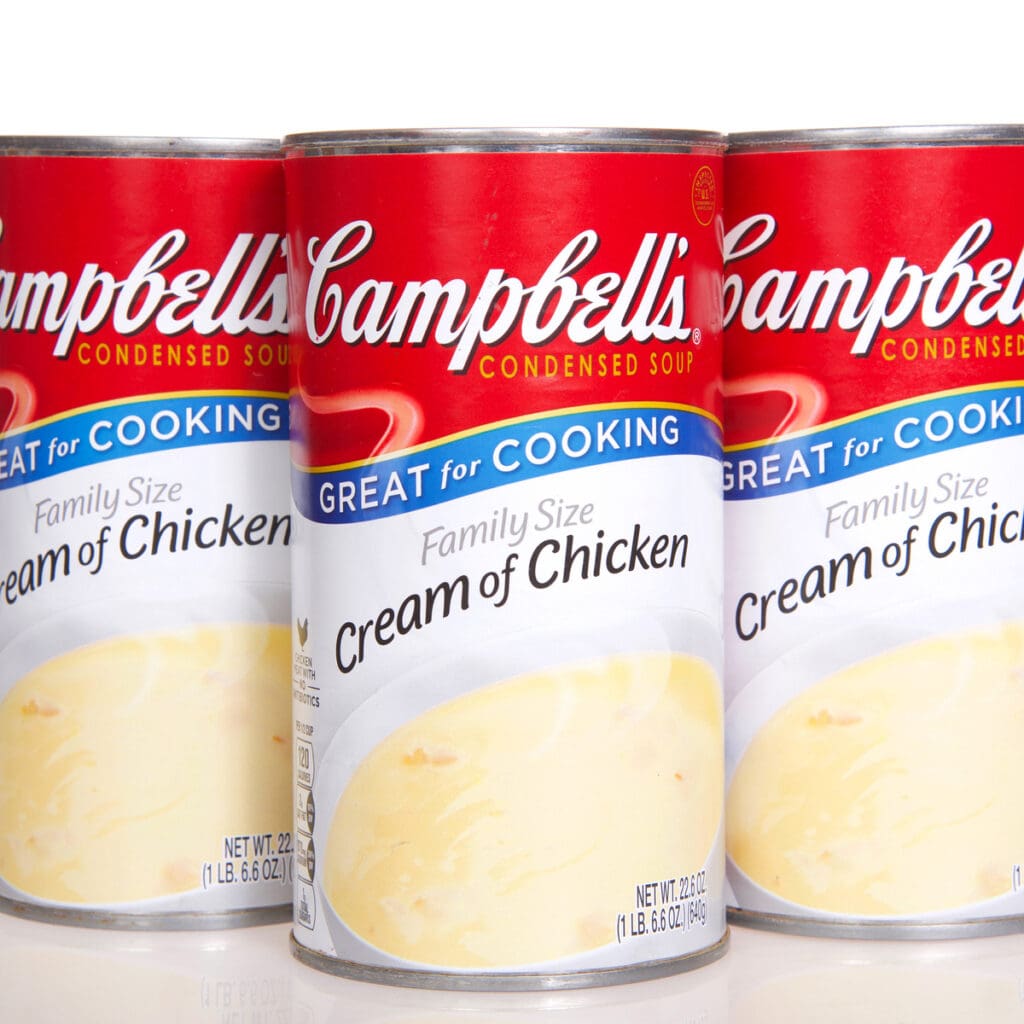 Crema de sopa de pollo Campbell's