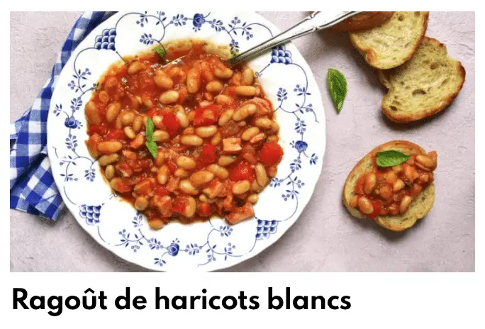 Ragout haricots blancs