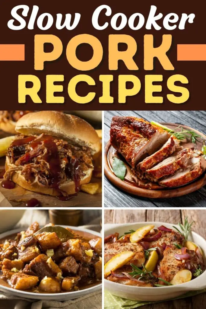 Рецепти за свинско месо за бавен шпорет