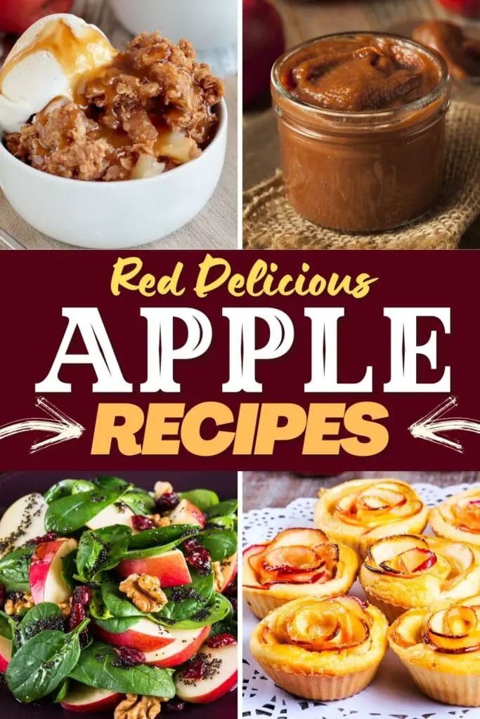 Червени вкусни рецепти с ябълка
