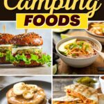 Alimentos veganos para acampar