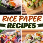 Recetas con papel de arroz