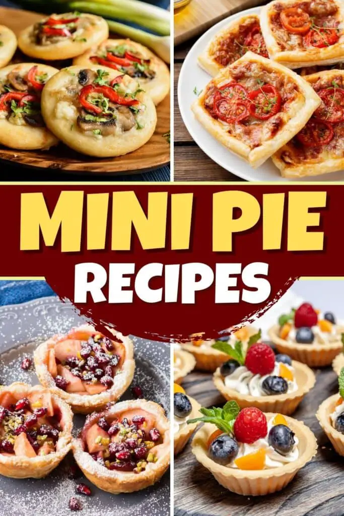 Recetas de mini pasteles