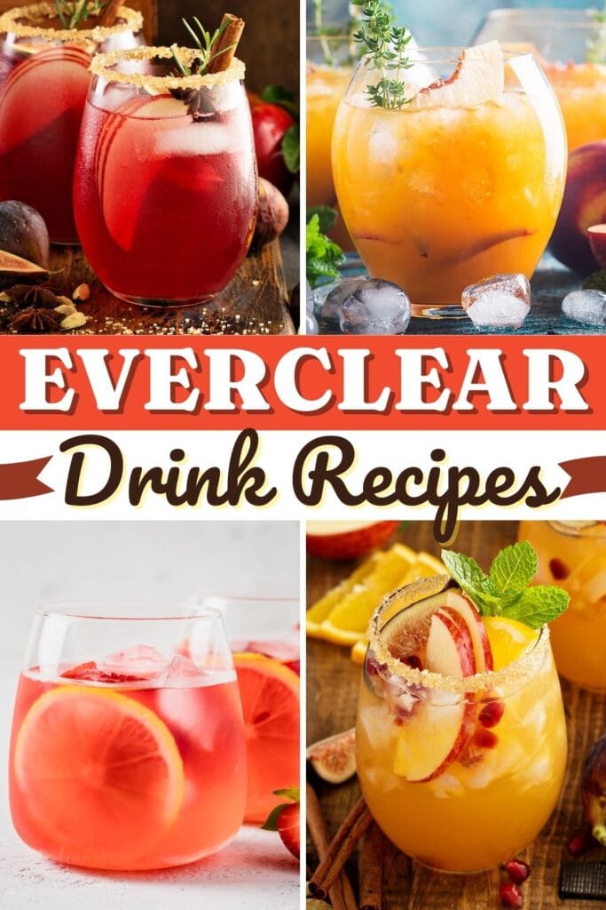 Recetas de bebidas Everclear