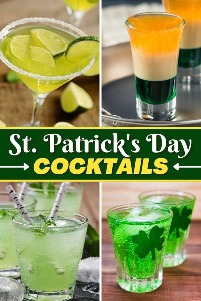 Li-Cocktails tsa Letsatsi la St. Patrick