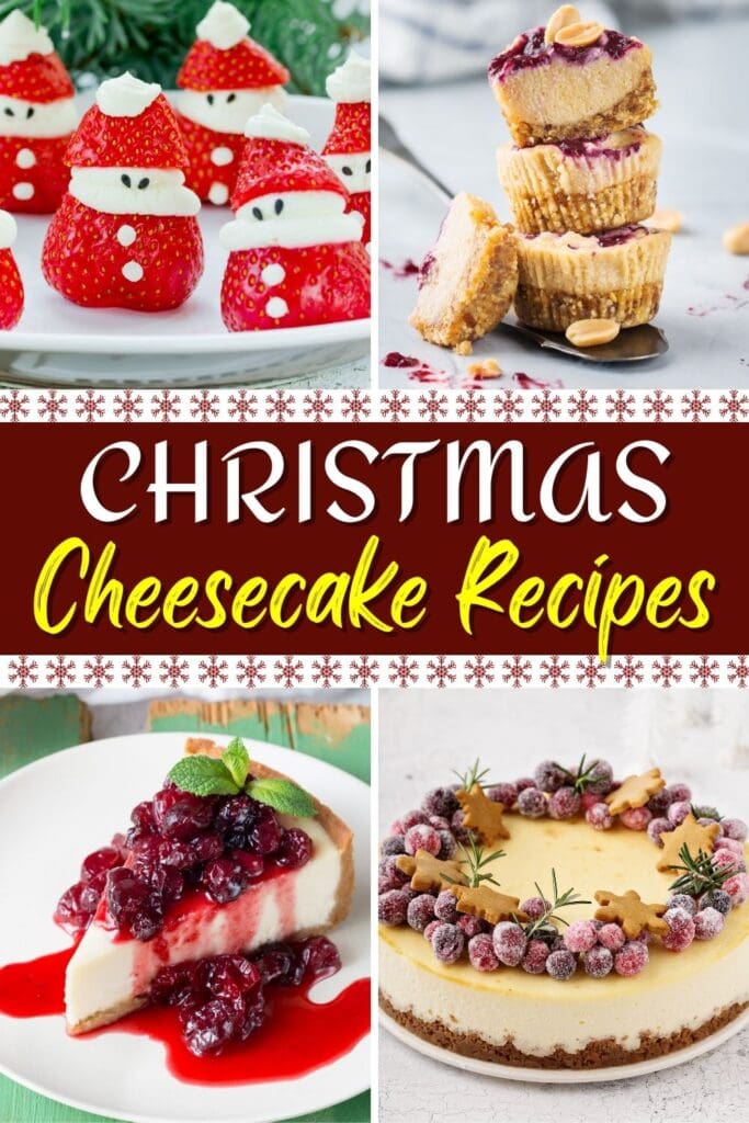 Recetas navideñas de tarta de queso
