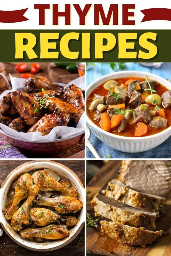 Recetas De Tomillo