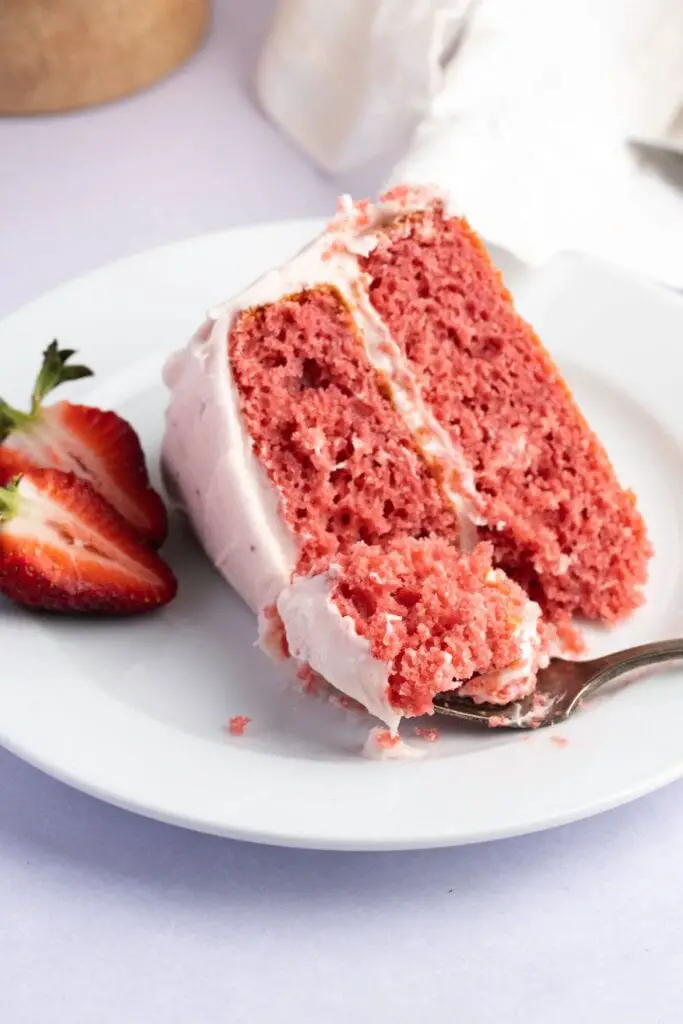 Sweet homemade strawberry cake nemastrawberries matsva