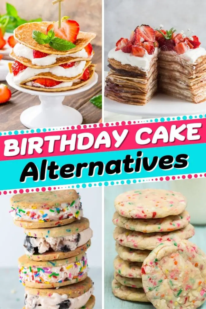 Alternativas de pastel de cumpleaños
