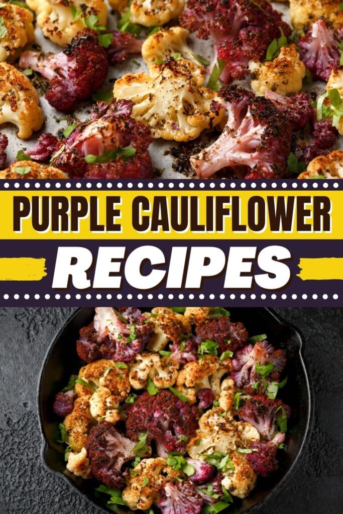 Recepty na fialový květák