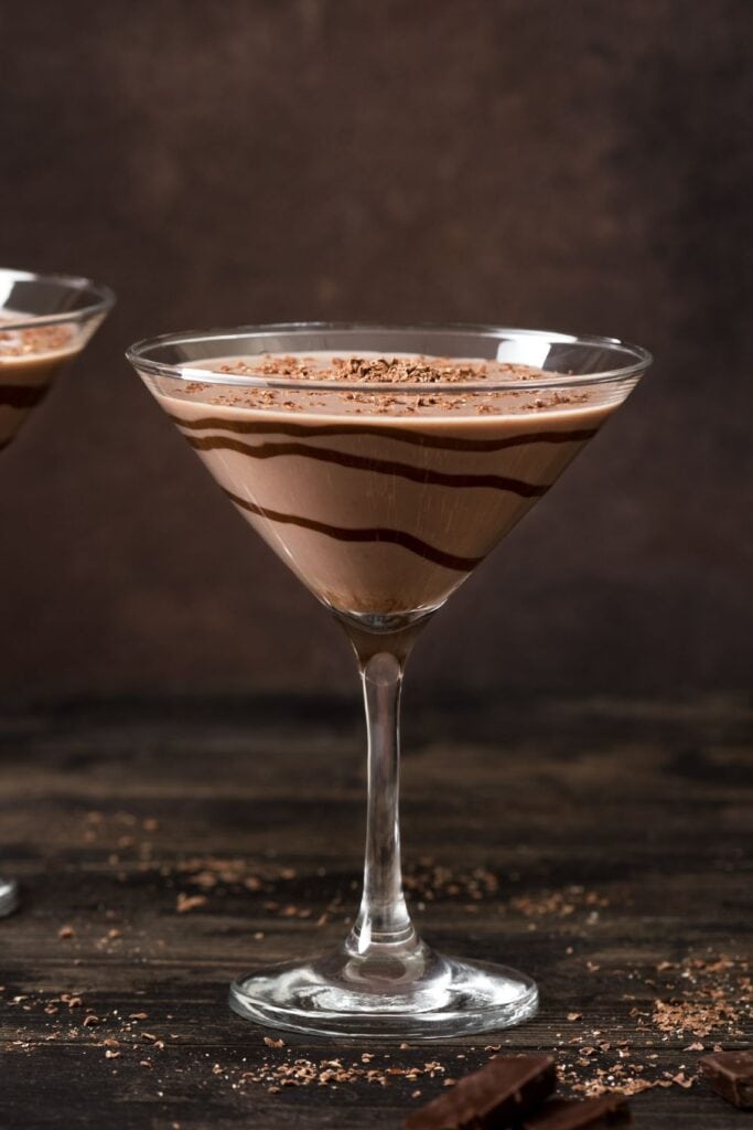 Drunken Chocolate Martini Cocktail