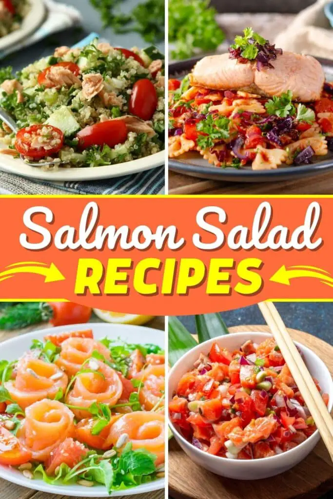 Recetas de ensalada de salmón