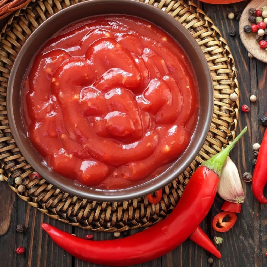 salsa de tomate picante