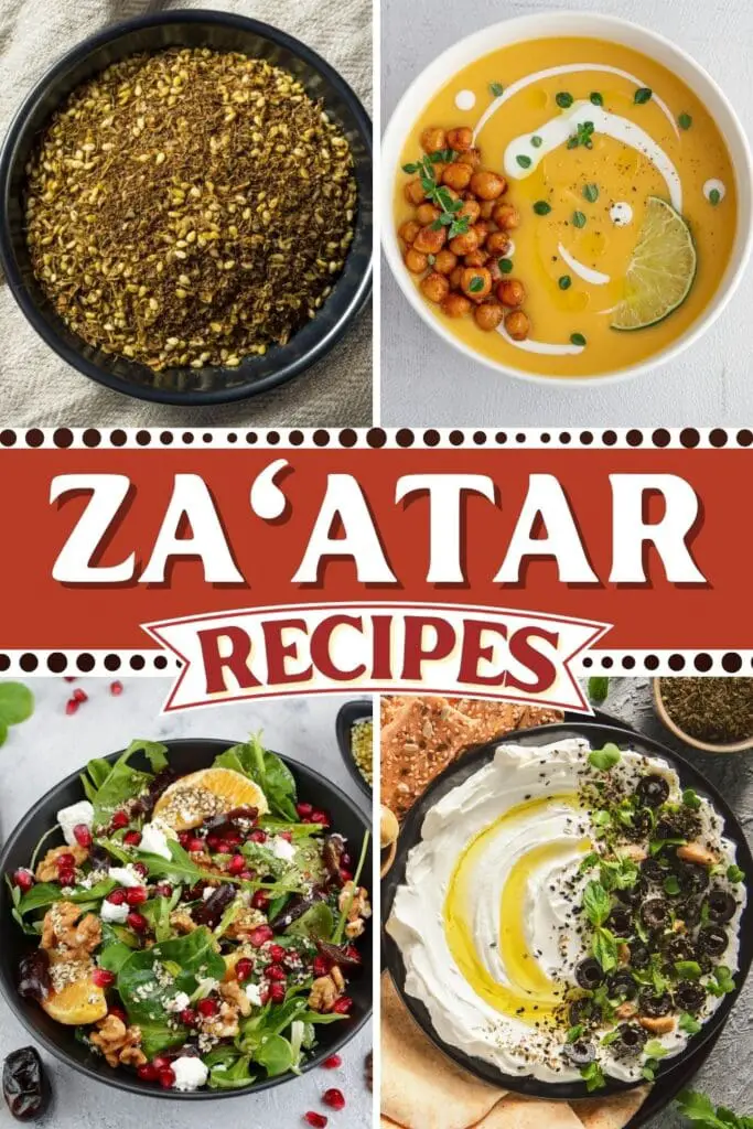 Mga Recipe sa Za'atar