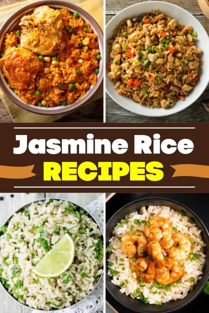 Recetas de arroz jazmín