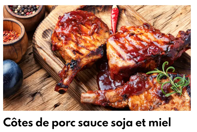 Σόγια μελιού Côte de porc