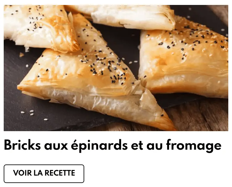 Ladrillos épinards fromage