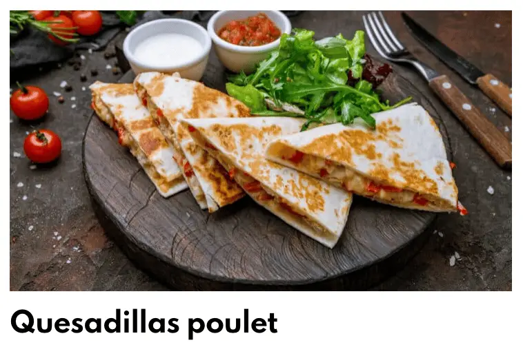 piščančje quesadillas