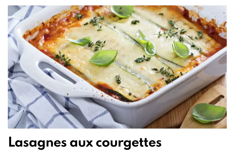courgette lasagna