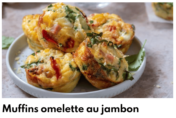 muffin omelette jambon