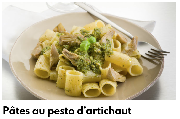 Pâtés with pesto d'artichaut