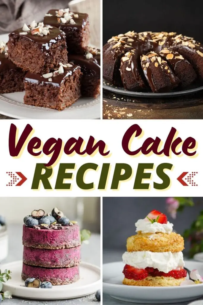 Recetas de pasteles veganos