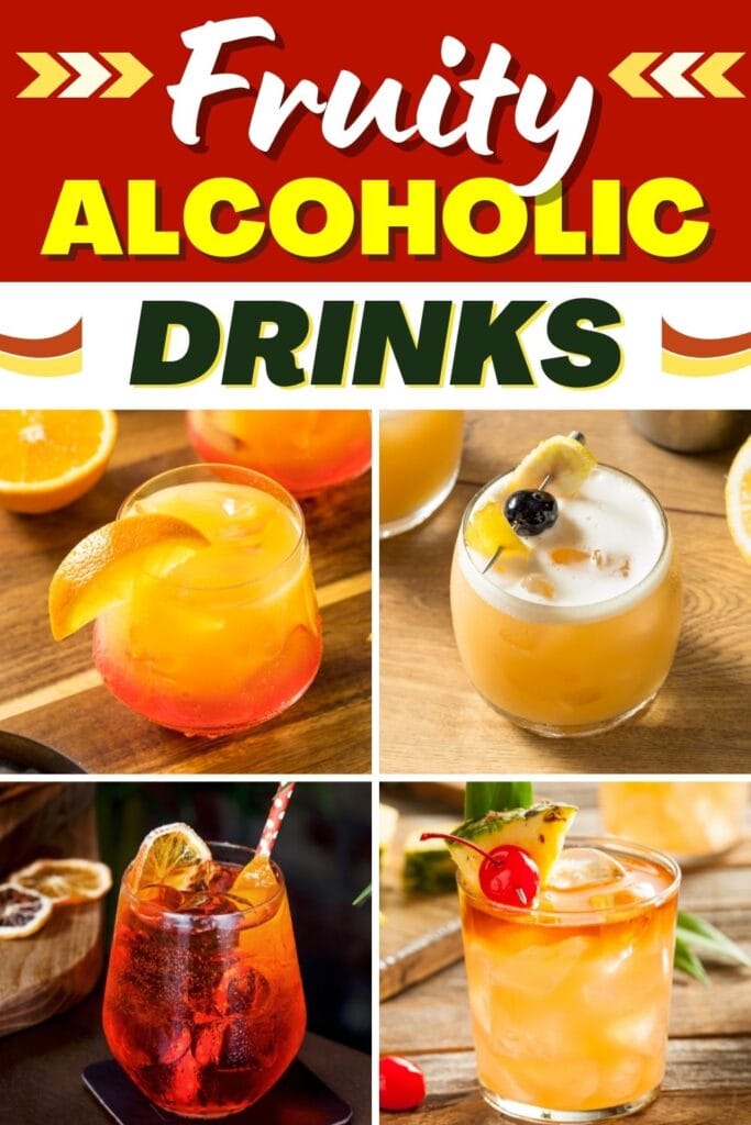boissons alcoolisées fruitées