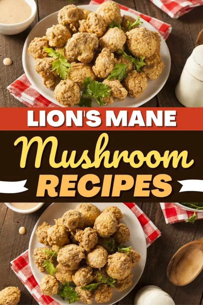 Mga Recipe ng Lion's Mane Mushroom