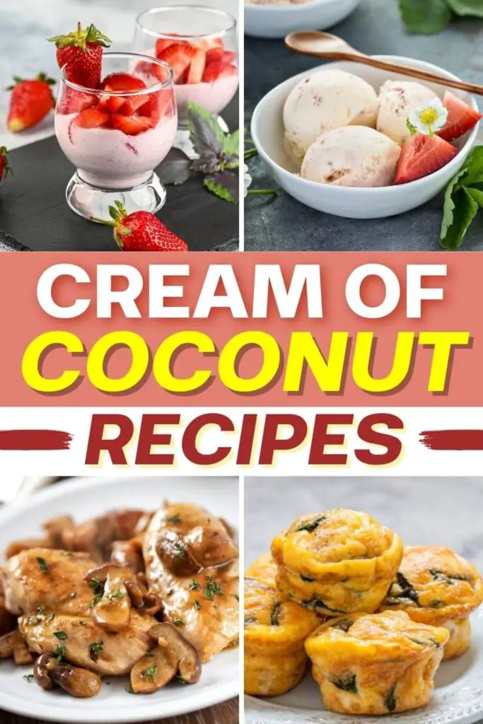 Recepten voor kokosroom